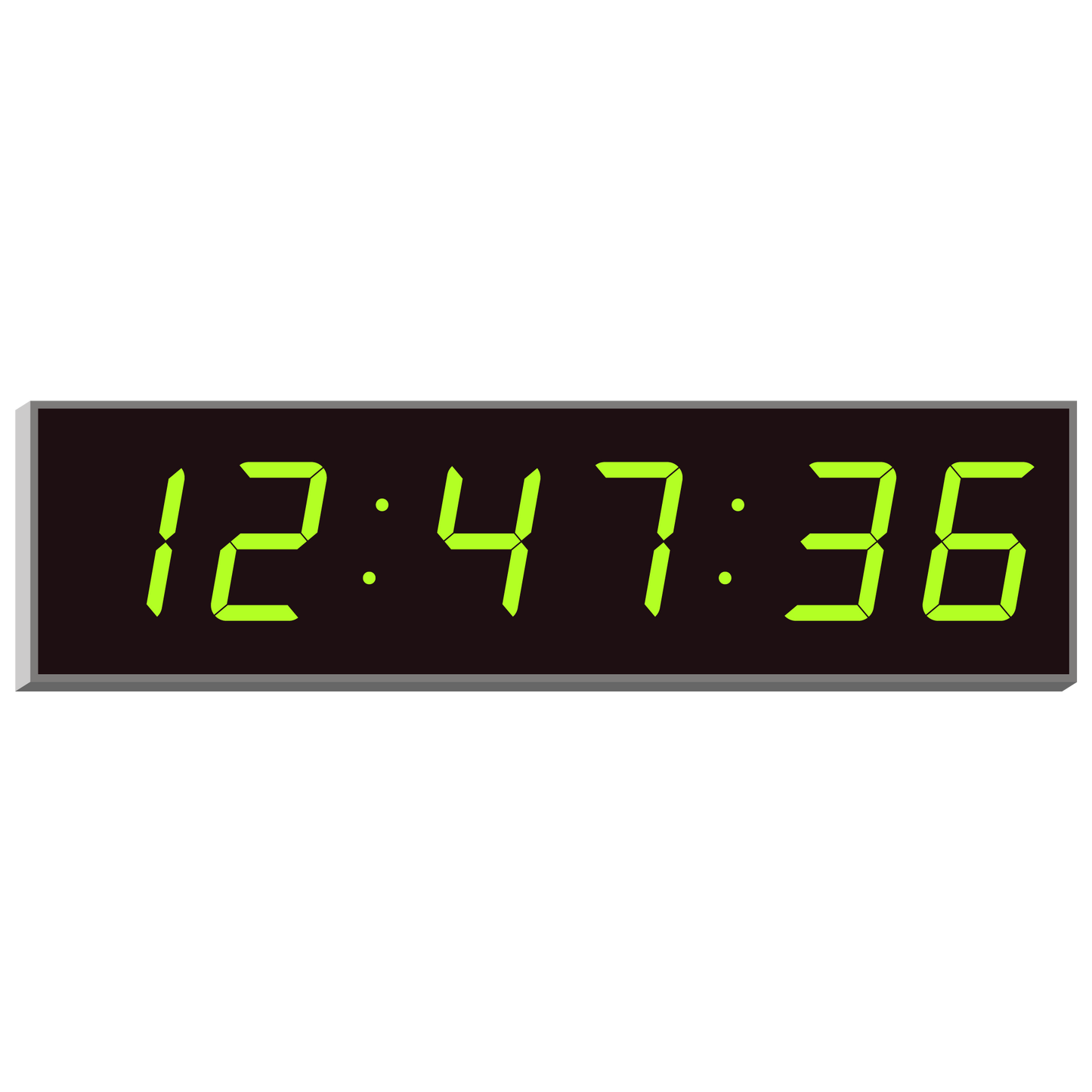 Digital Exam Clock