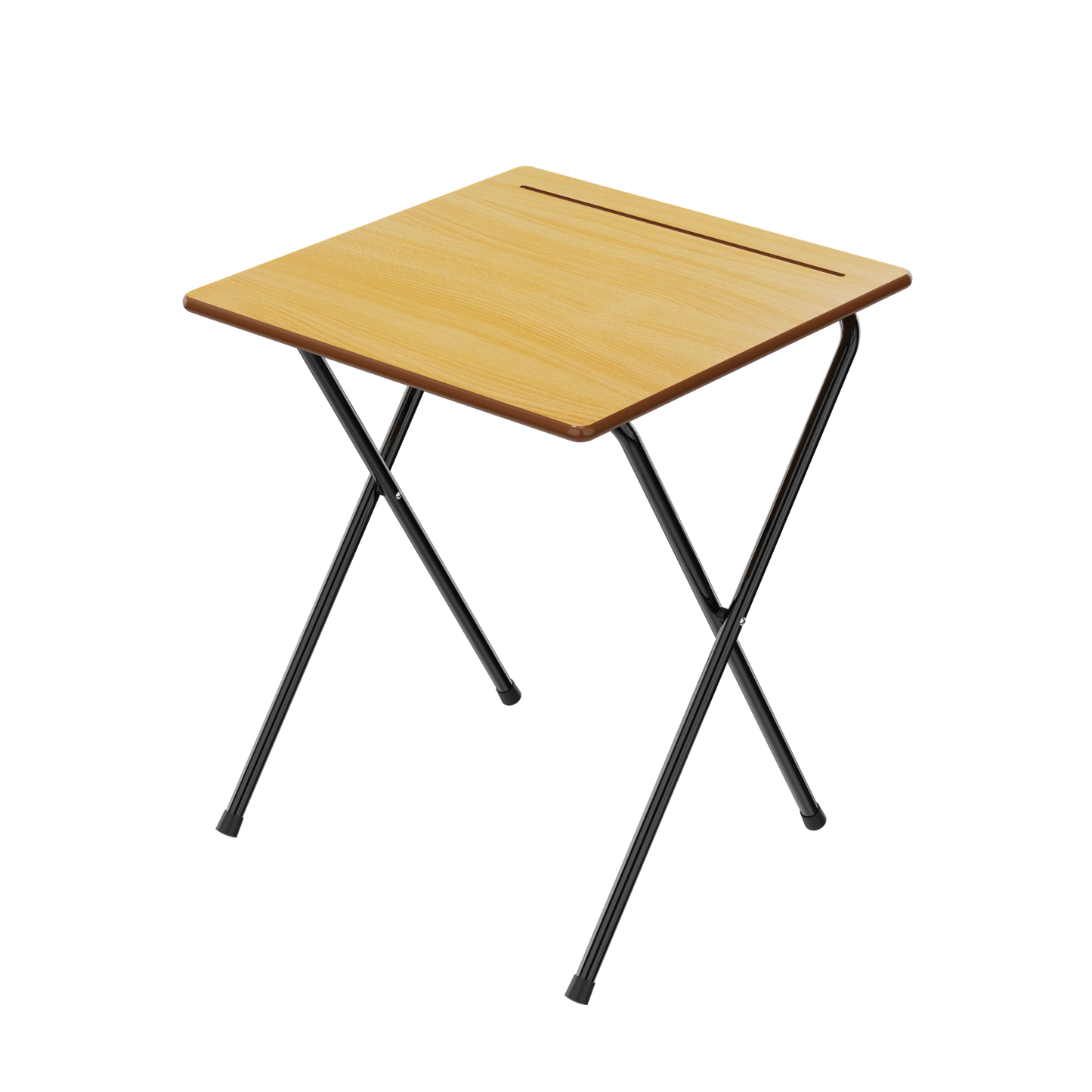 Zlite® Premium Safety Folding Exam Desk 600X600mm, Beech