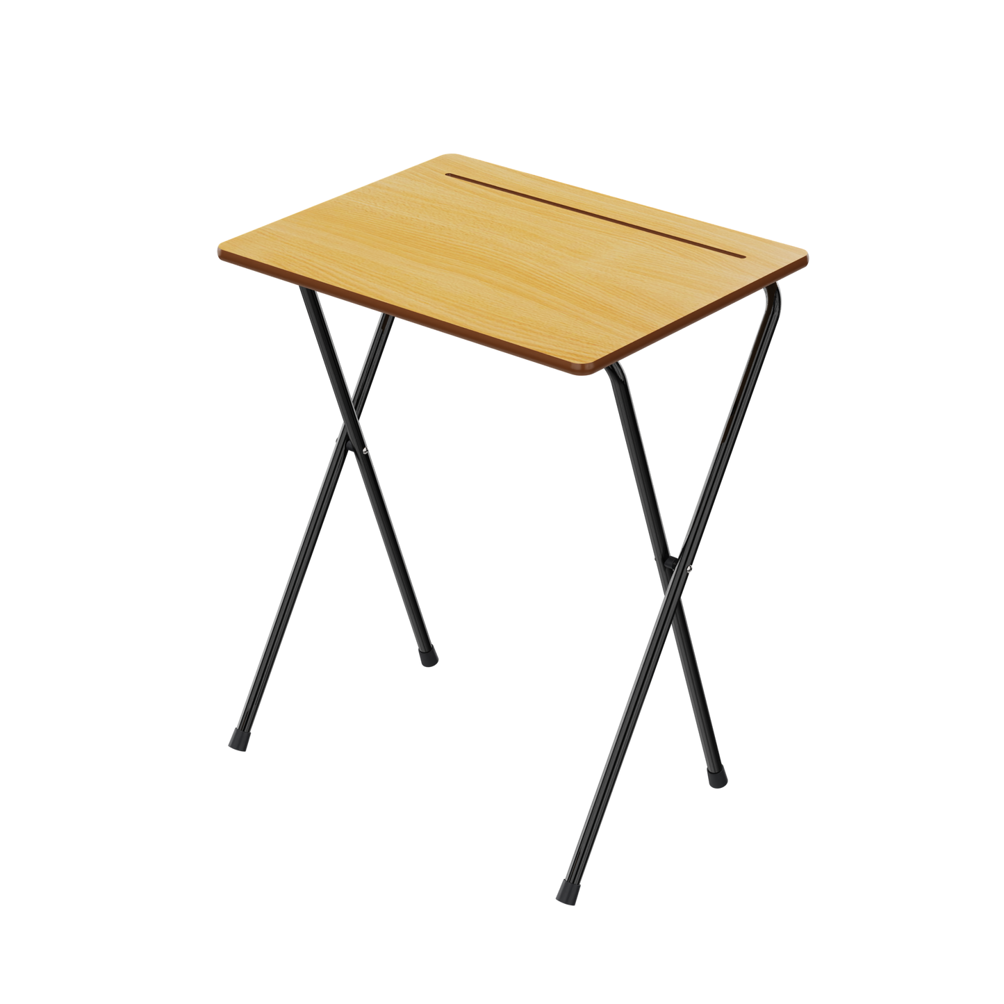Zlite® Standard Folding Exam Desk 600X450mm, Beech