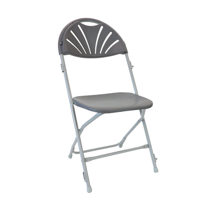 40 Zlite® Fan Back Folding Chairs with Trolley
