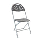 40 Zlite® Fan Back Folding Chairs with Trolley