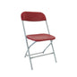 40 Zlite® Straight Back Folding Chairs with Trolley