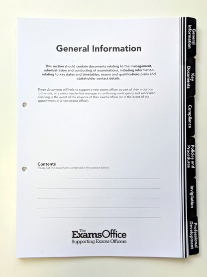 The Exams Office planning dispatch pack
