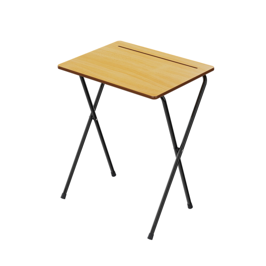 Zlite® Standard Folding Exam Desk 600X450mm, Beech