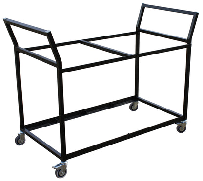 25 Zlite® Standard Exam Desk 600X600mm, Grey, with Trolley