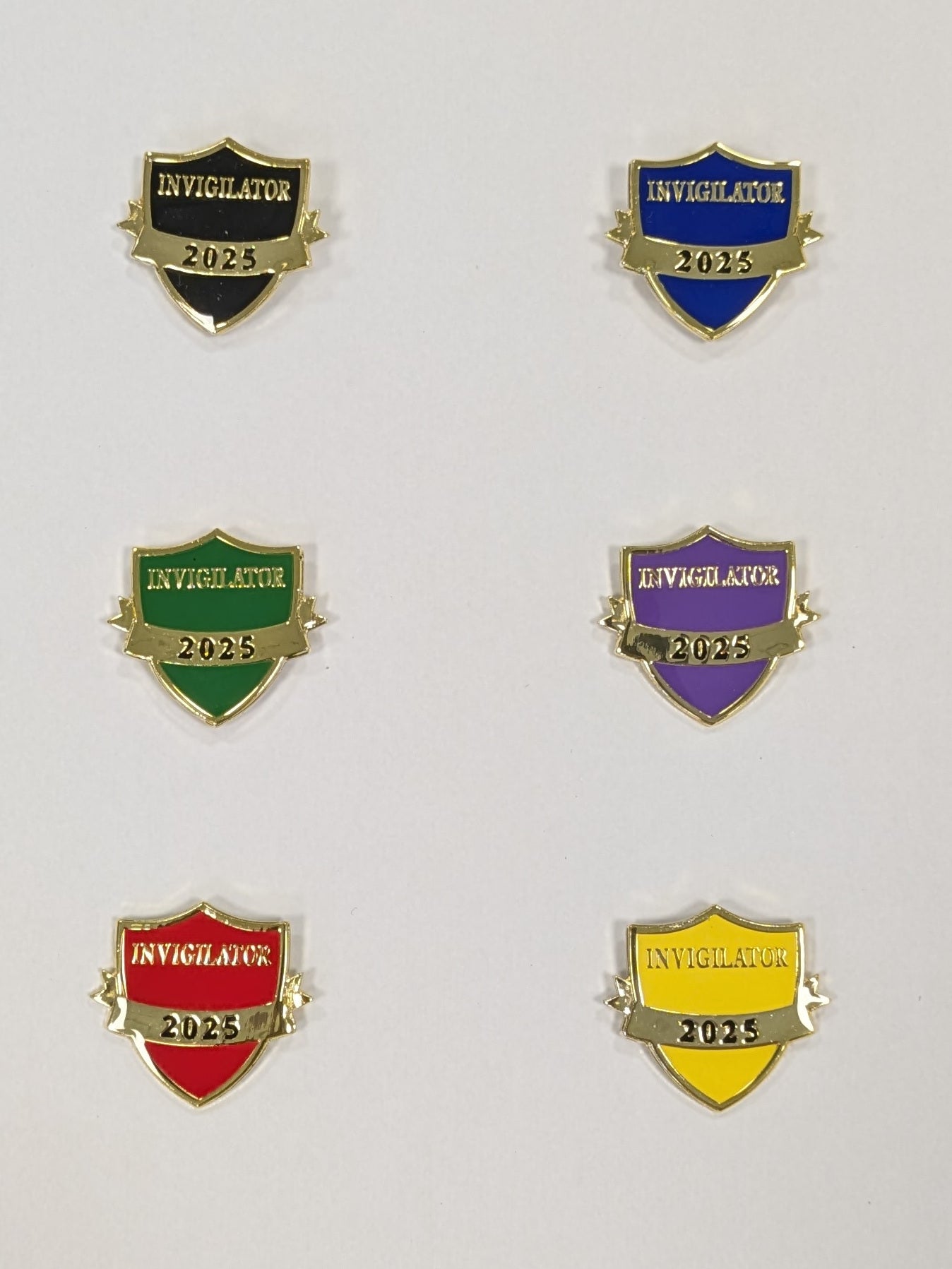 The Exams Office invigilator reward badges - pack of 10