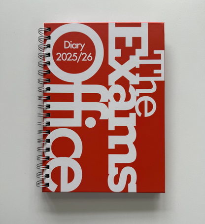 The Exams Office 2025/26 diary