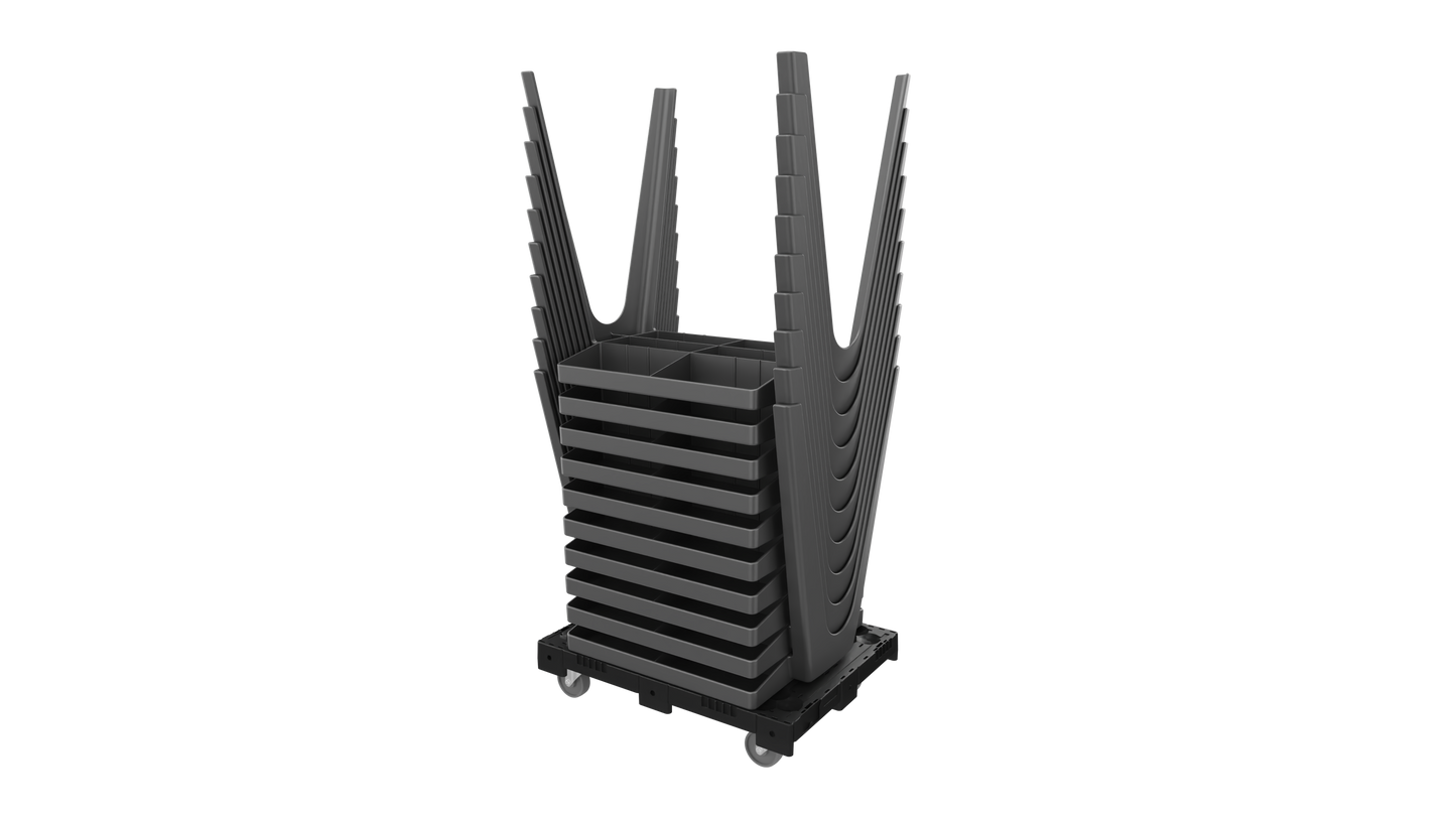 EN Core Table Dolly, for storage with transport